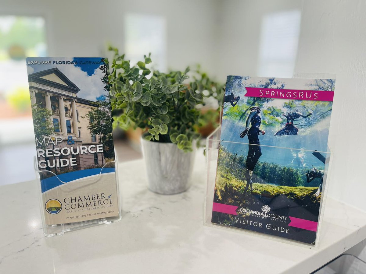 FloridasGateway's tweet photo. Did you know the Chamber of Commerce has resources about our community available for Chamber members AND community members?

Feel free to stop in and grab some, Monday - Friday, 9am to 4pm!

📍875 SW SR 47, Lake City Florida, 32025
#ColumbiaFlChamber https://t.co/xYArB9vSr9