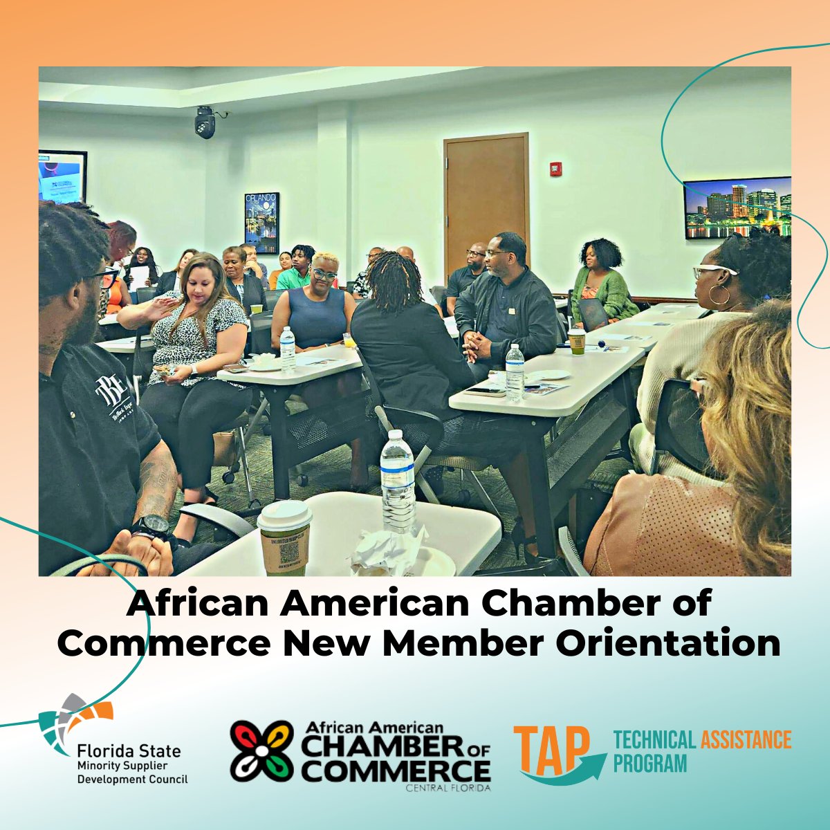 FSMSDC's tweet image. African American Chamber of Commerce New Member Orientation
⁠
visit: blackcommerce.org
learn more about our TAP program visit: fsmsdc.org/tap⁠
⁠
#FSMSDC #TAPProgram #equity #diversity #inclusion #AACCCF #WeMeanBusiness  #BlackBusiness #SupplierDiversity