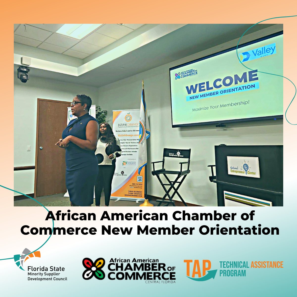 FSMSDC's tweet image. African American Chamber of Commerce New Member Orientation
⁠
visit: blackcommerce.org
learn more about our TAP program visit: fsmsdc.org/tap⁠
⁠
#FSMSDC #TAPProgram #equity #diversity #inclusion #AACCCF #WeMeanBusiness  #BlackBusiness #SupplierDiversity