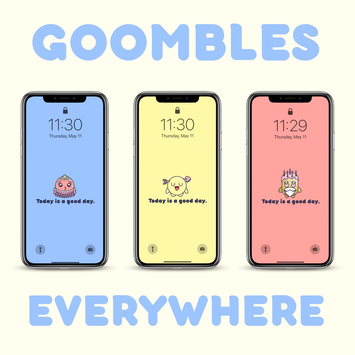 Take your @Goombles_ EVERYWHERE!📲 Create sweet moments with custom ...