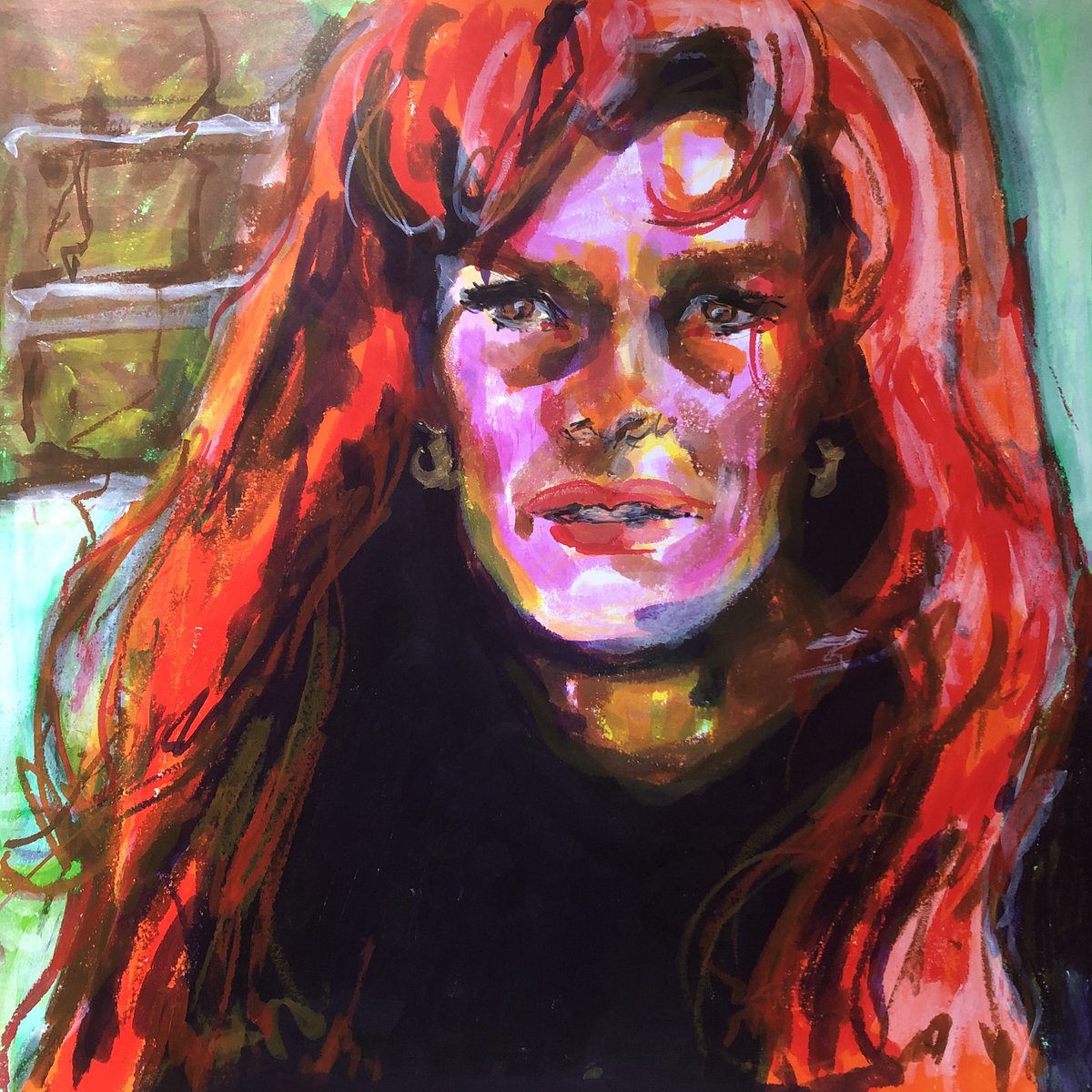 manuelafarrace's tweet photo. Ultimo ritratto della serie “Make up”.
Questo personaggio si chiama Priscilla ed è tratto dal film di Almodovar “Tutto su mia madre”.🩷
TEMPERELLI su carta 50 × 50 🫶🏻⭐️
•
#love #art #priscilla #tuttosumiamadre #pedroalmodovar #trans #lgbt #colors #temperelli #arte https://t.co/to1RlEkUIs