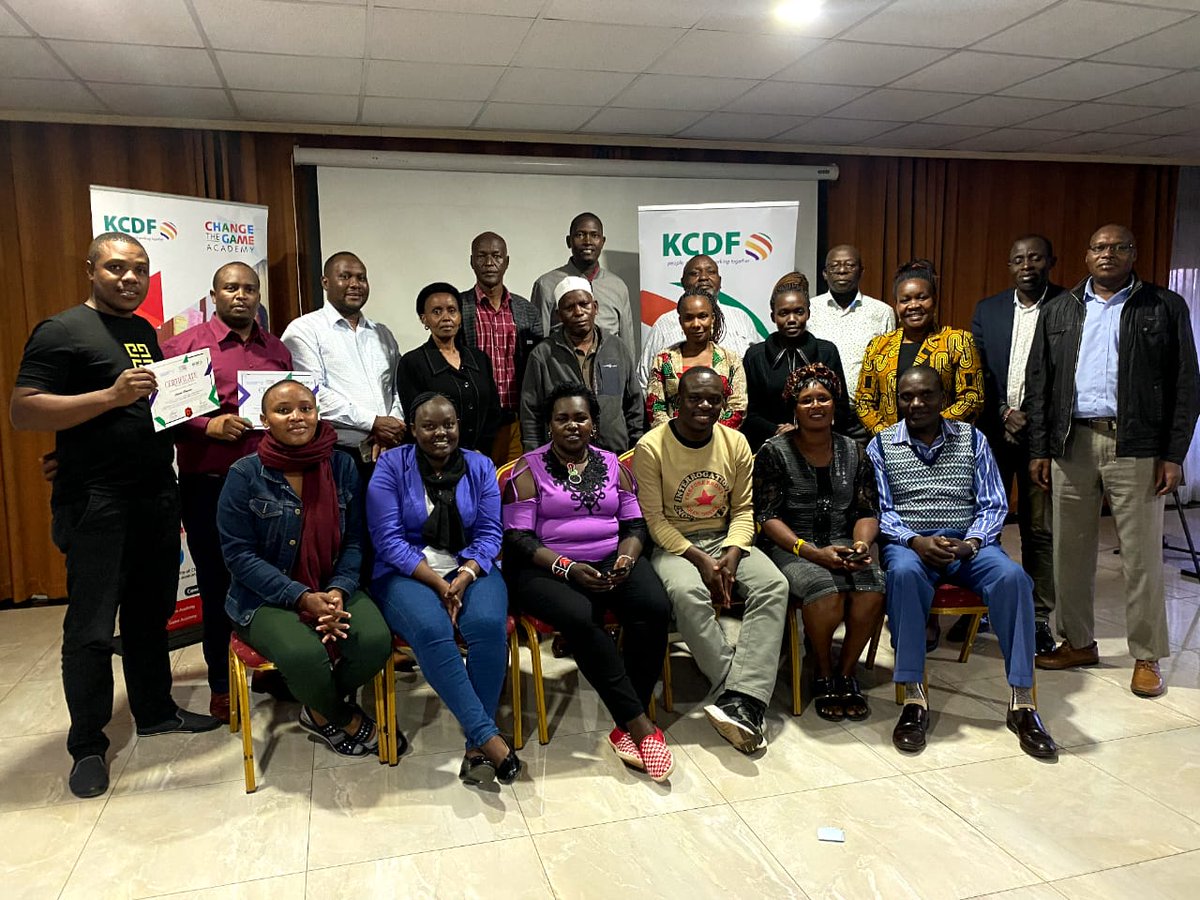 kcwepkenya's tweet photo. It was an honor to have finished the Local fundraising course by organized by @KCDF for partner organisations.
#Sustainability
#LFR
#MobilisingSupport https://t.co/OjuPFNS9se