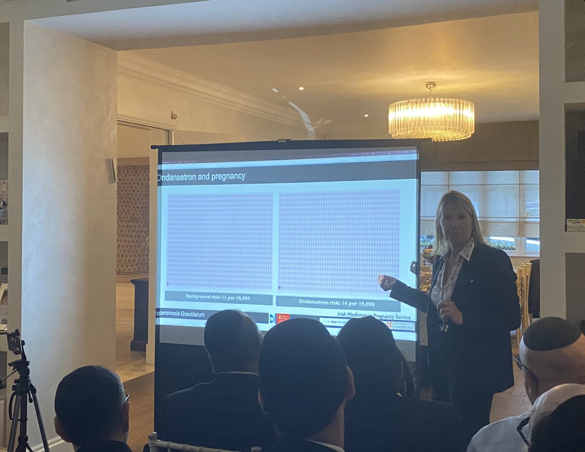 Excellent talk on Hyperemesis Gravidarum from @nelson_piercy <a href="/Melanie_Nana1/">Melanie Nana</a> reminding us that as clinicians we must advocate for our patients with HG and ensure they receive the best treatment!