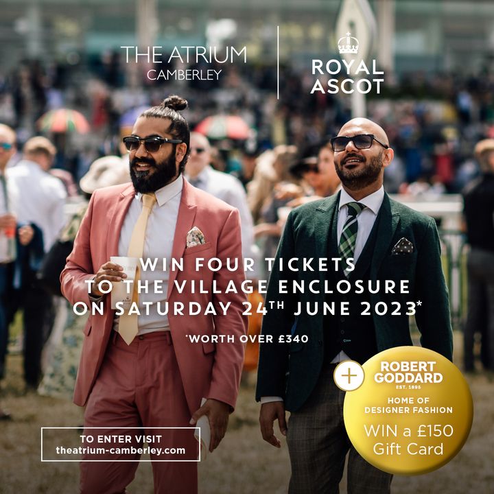 There's still time to enter our comp for the chance of WINNING tickets to Royal Ascot 🎟️ 🏇 

We're giving away FOUR tickets to the Village Enclosure on Saturday 24th June, PLUS £150 to spend in-store on your new outfit at Robert Goddard 

Enter for FREE bit.ly/3UK3N5r