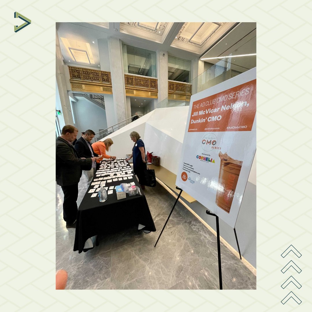 Two notorious AAP troublemakers were on hand <a href="/Digitas/">Digitas North America</a>' Boston HQ for a fascinating presentation by <a href="/dunkin/">TC</a> CMO Jill McVicar Nelson.

Huge thanks to @adclubboston for putting on this wonderful event. Don't miss their other CMO Series events coming up.

#dunkindonuts