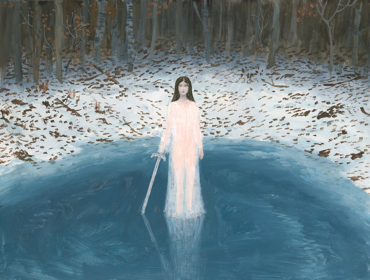 aronwiesenfeld's tweet photo. "Study for Efland" 12"x16", gouache on paper, 2023 https://t.co/JLgrKUsmTp