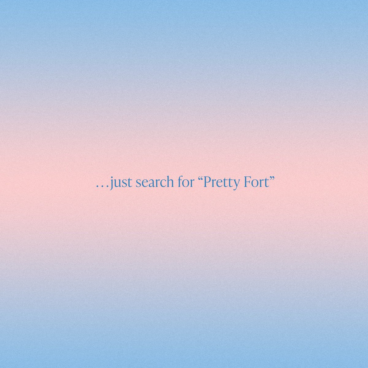 Pretty Fort tweet media