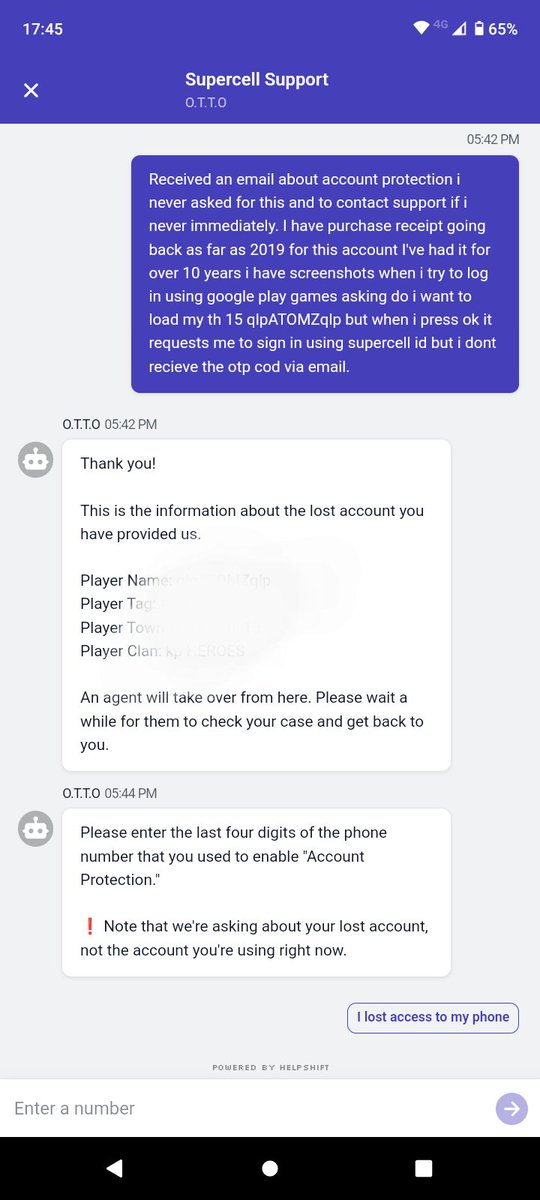 MORT4LZ's tweet photo. @ClashofClans @supercell 

Can you please explain this, well i was going to say support but this is anything but support. Literally just send me an email telling me if these changes were not me to contact support immediately!? WHY! So you can basically kick me why I'm down. WOW. https://t.co/Z8E3yMNf4r