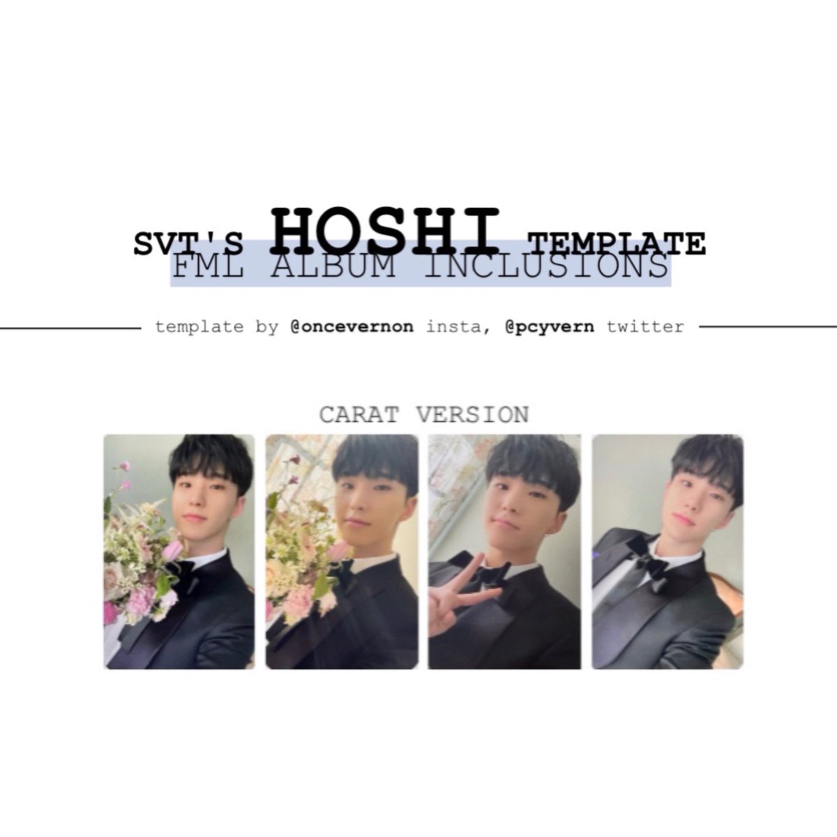 kdiuIt's tweet photo. WTT / NFS 

USA ONLY

SEVENTEEN FML (carat version) PHOTOCARDS

Have: 2x the8, dk, woozi

Want: hoshi / wonwoo equivalents! 
(no cross trade)

Dm for more proof / if interested!
@svttradingusa

trading ver svt jihoon minghao dokyeom seokmin https://t.co/YSAVIBVBK5