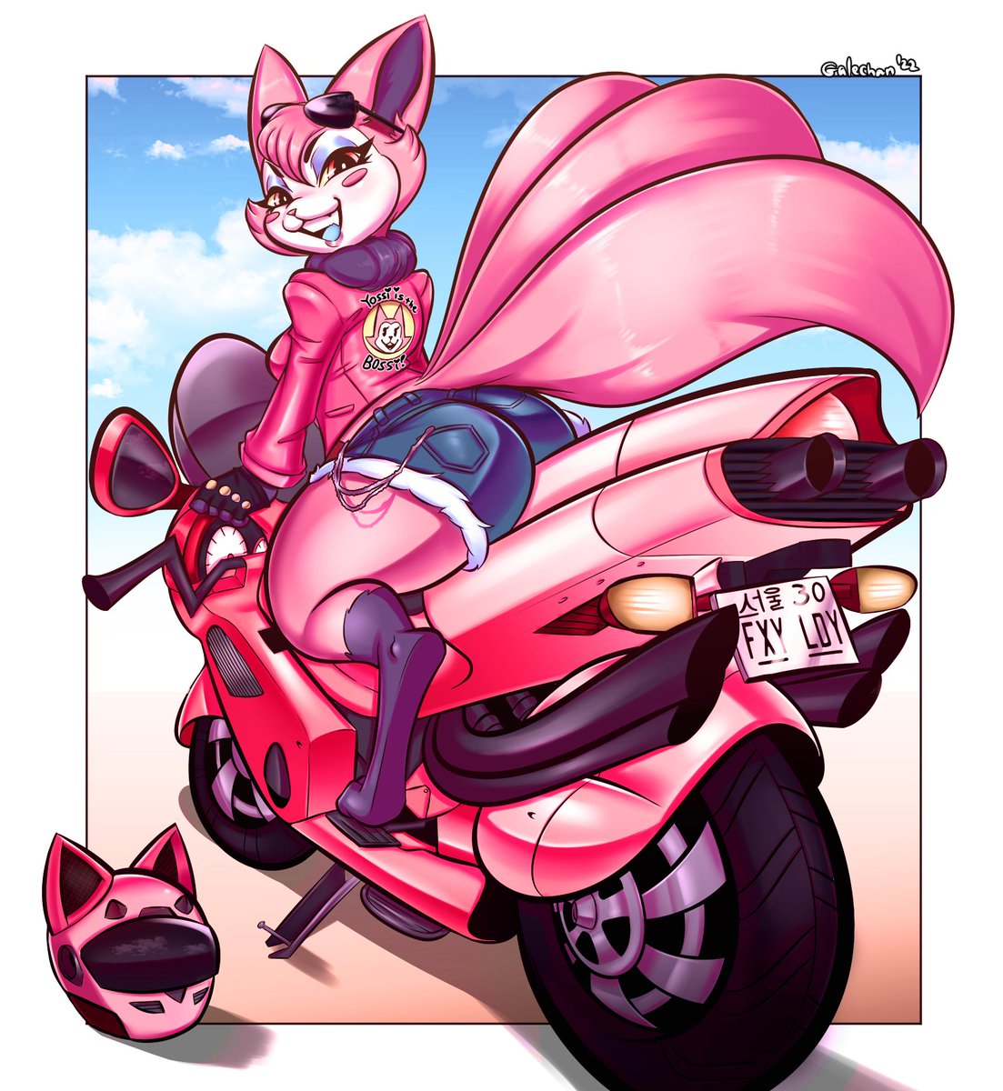 galechans's tweet photo. Yossi Commission for @Johnny_RealName that I completely forgot to post ;;

Thanks so much for the comm! https://t.co/tWvTmQjDtj