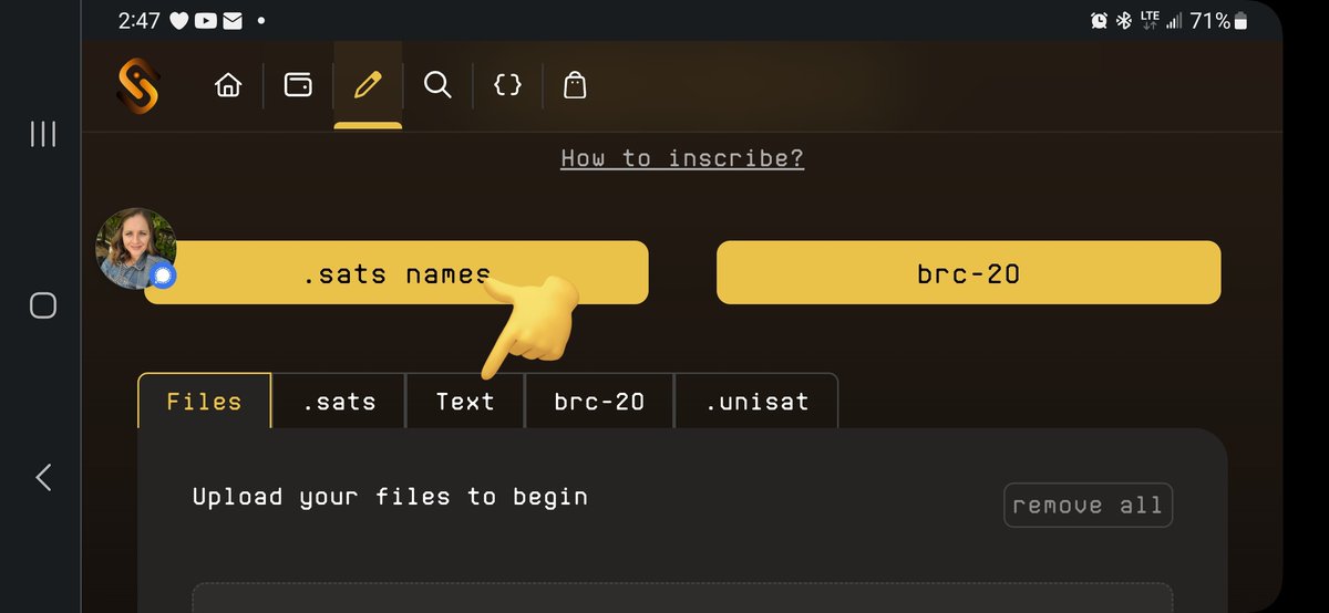 ChainRacingClub's tweet photo. I have been using ordinal safe but it is because I missed the tab on unisat to write custom json txt.
Have not used it but it is there.
Have fun!
#NFBRC20 https://t.co/brv4rZkzAS