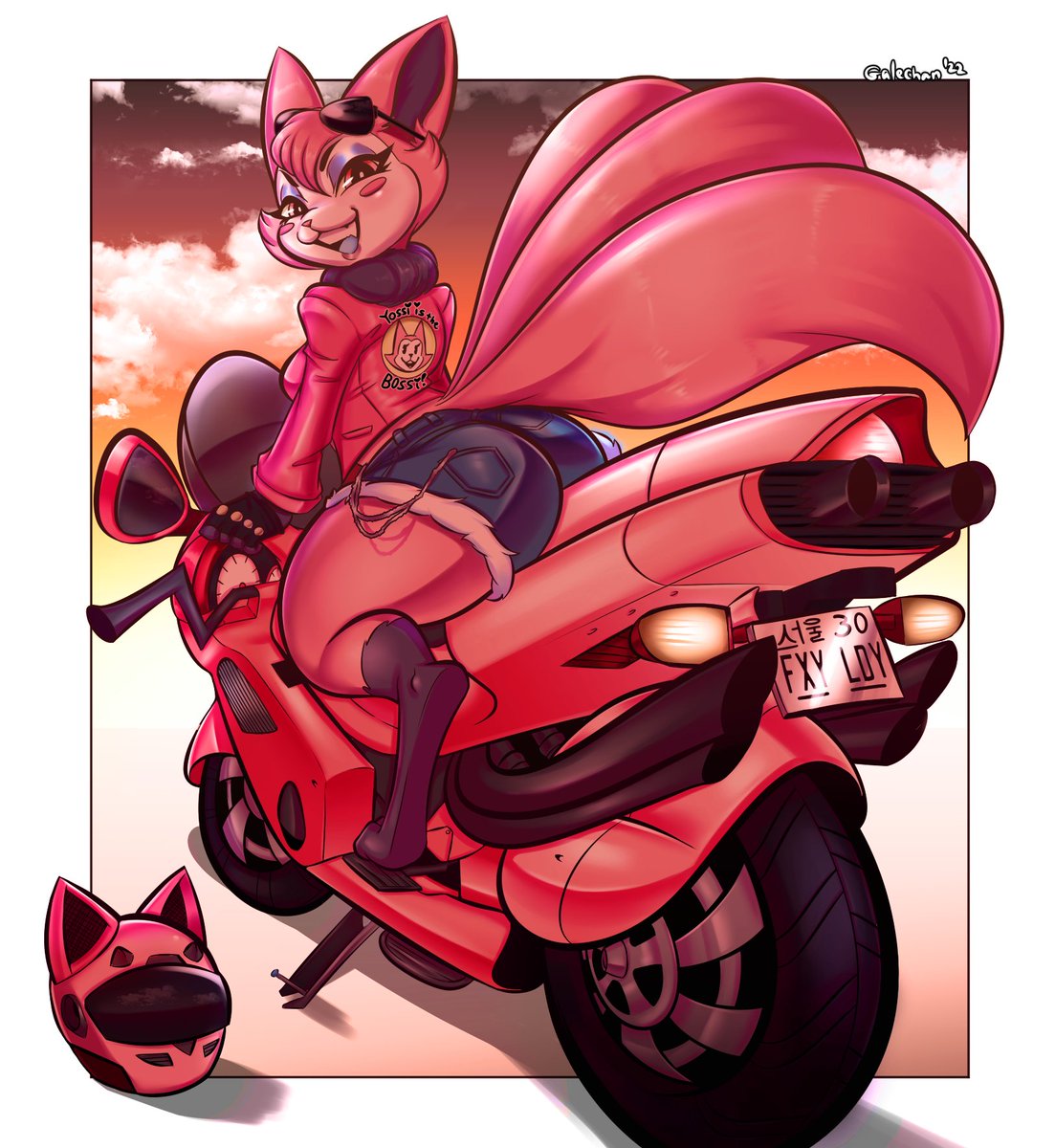 galechans's tweet photo. Yossi Commission for @Johnny_RealName that I completely forgot to post ;;

Thanks so much for the comm! https://t.co/tWvTmQjDtj
