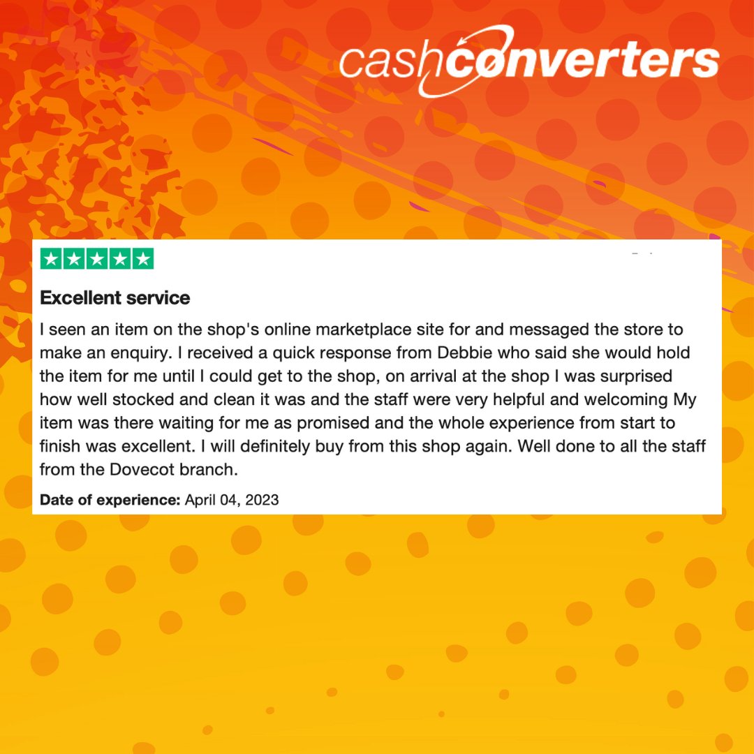 Cash Converters UK on Twitter "We LOVE receieving reviews like these 🙌