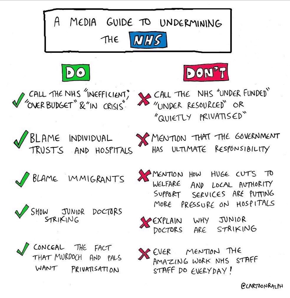 We will hopefully be able to change this awful Government at the next election.

But how do we change the awful media in this country?
