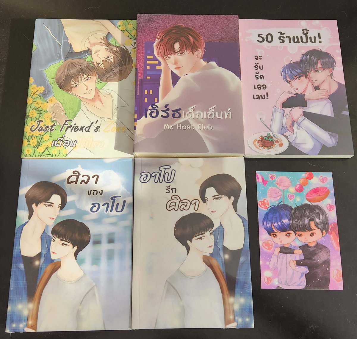 AwkAnxJennifer's tweet photo. My books from #RunKantheephop arrived recently, and they are absolutely BEAUTIFUL! I keep meaning to pick up my Thai studies again, and I'm hoping these books will inspire/remind me.
When the link works, you can support #RunKTP and buy his books here: https://t.co/0zUWEOHHgF https://t.co/Z9Ww1NUNUO