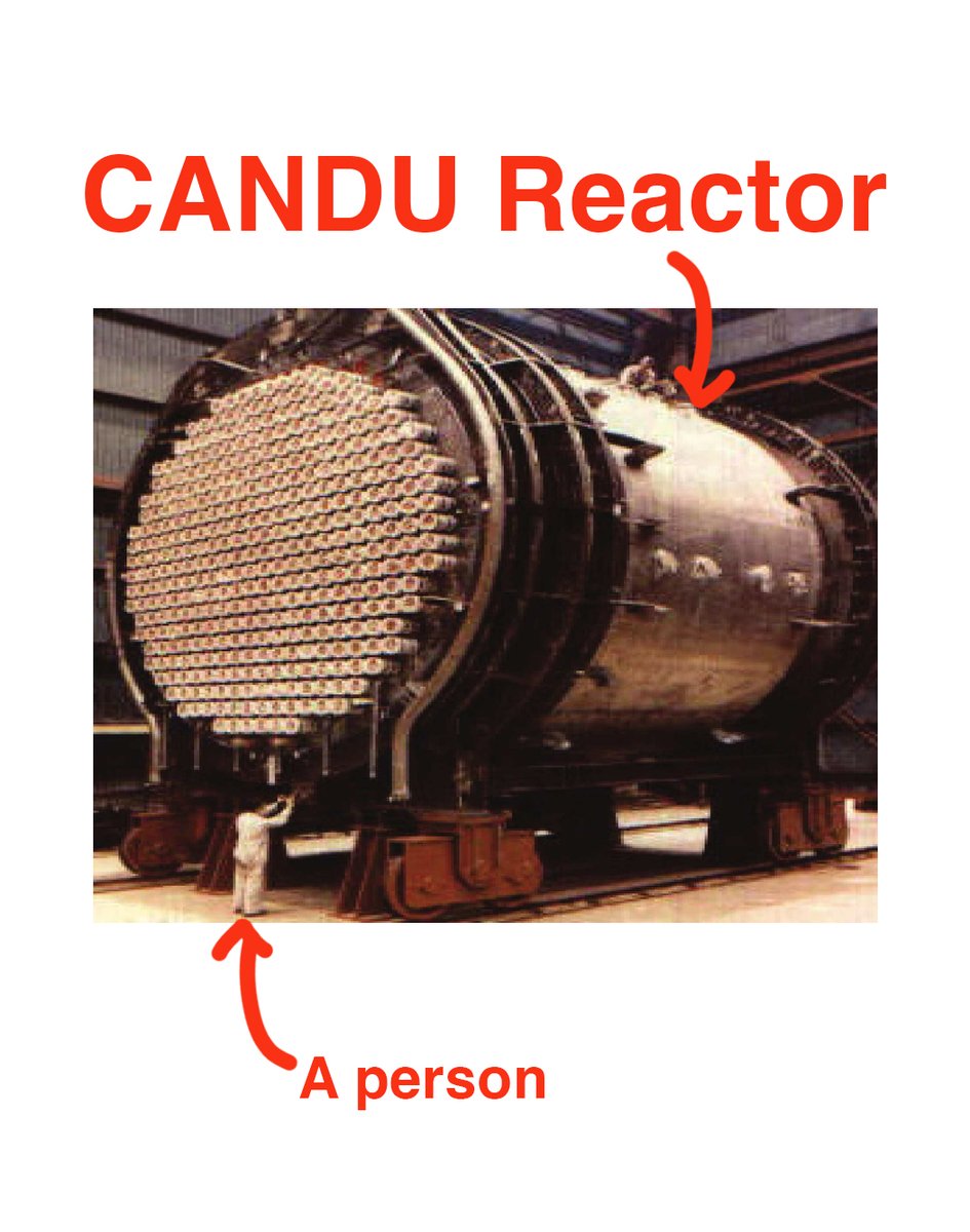 MattLoszak's tweet photo. All the light and electricity in this photo is powered by a single CANDU nuclear reactor(*)

Each fuel bundle lasts a full 1-2 years before replacement, w zero emissions

These reactors can run on natural uranium, thorium, or even spent fuel from US-based reactors

Pretty epic! https://t.co/wdL0xsZDwN