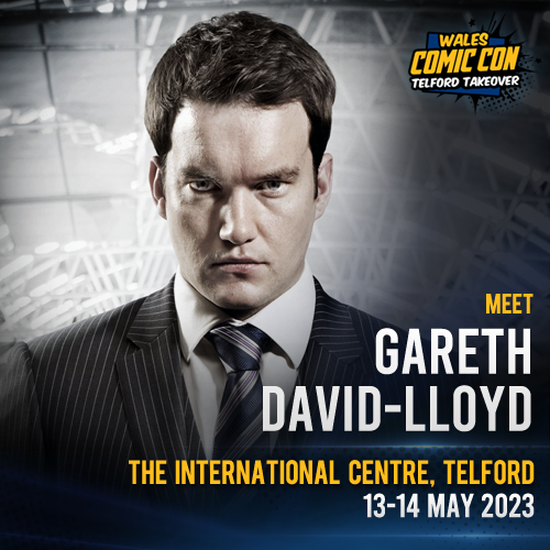 walescomiccon's tweet photo. NEW MEDIA GUEST #WCC2023 - Gareth David-Lloyd #Torchwood #DragonAge #DoctorWho #DarkSignal #HolbyCity https://t.co/Te7KZjl9H1