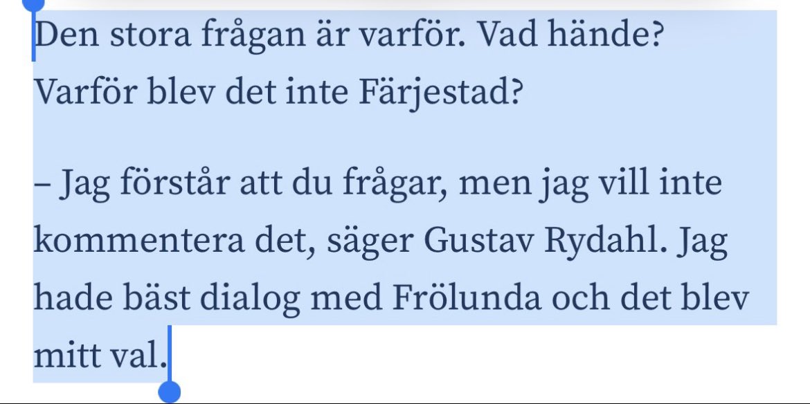 Ulf Markström tweet media