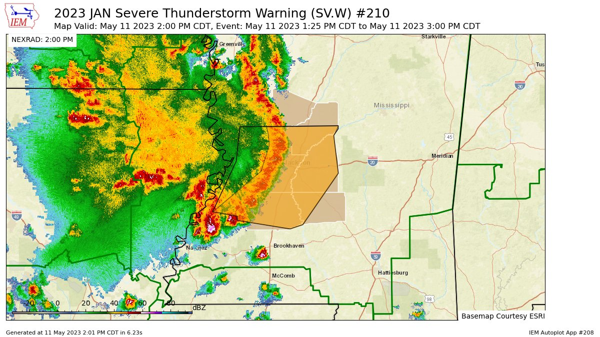 Hinds County Emergency Management on Twitter "JAN updates Severe