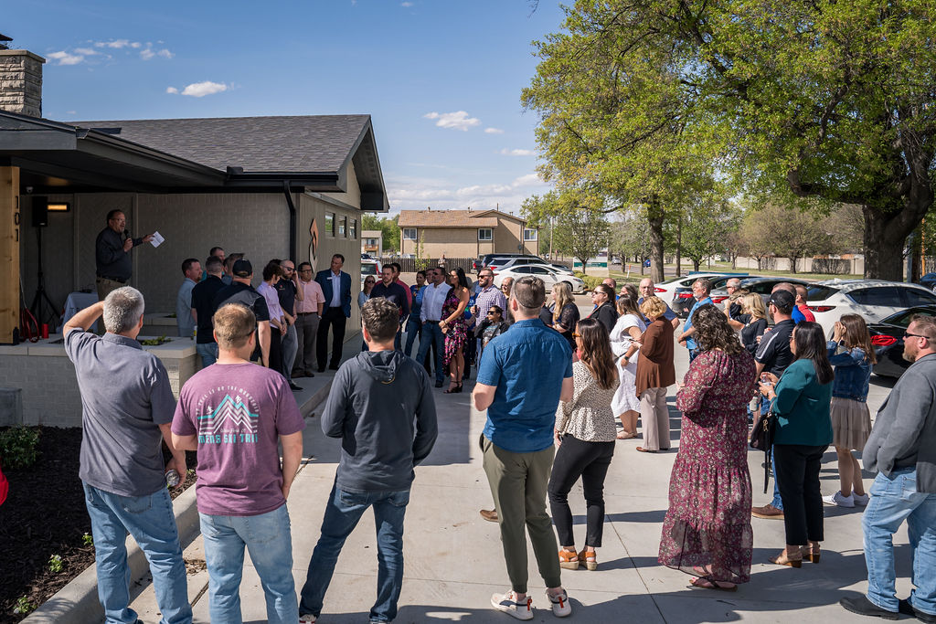 TruBuilding's tweet image. We had a great time with everyone at our Open House! Thank you for sharing in our exciting new space with us! #dontdonormal #openhouse2023