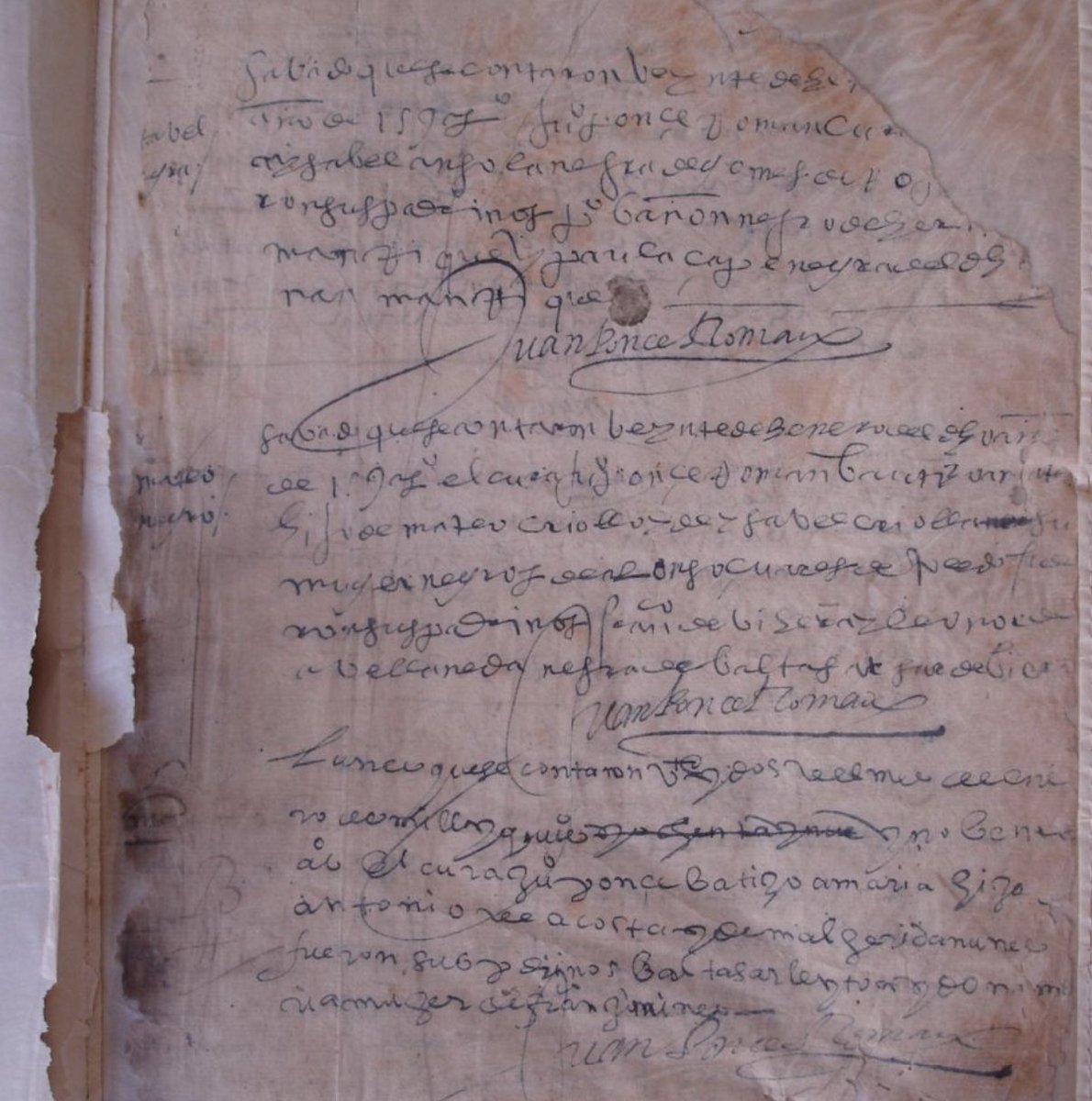 "African Baptisms in Havana, Cuba, 1590-1600" data now available -- check out the SSDA's resources at slavesocieties.info/transcriptions… and the data at enslaved.org/visualizedata?…