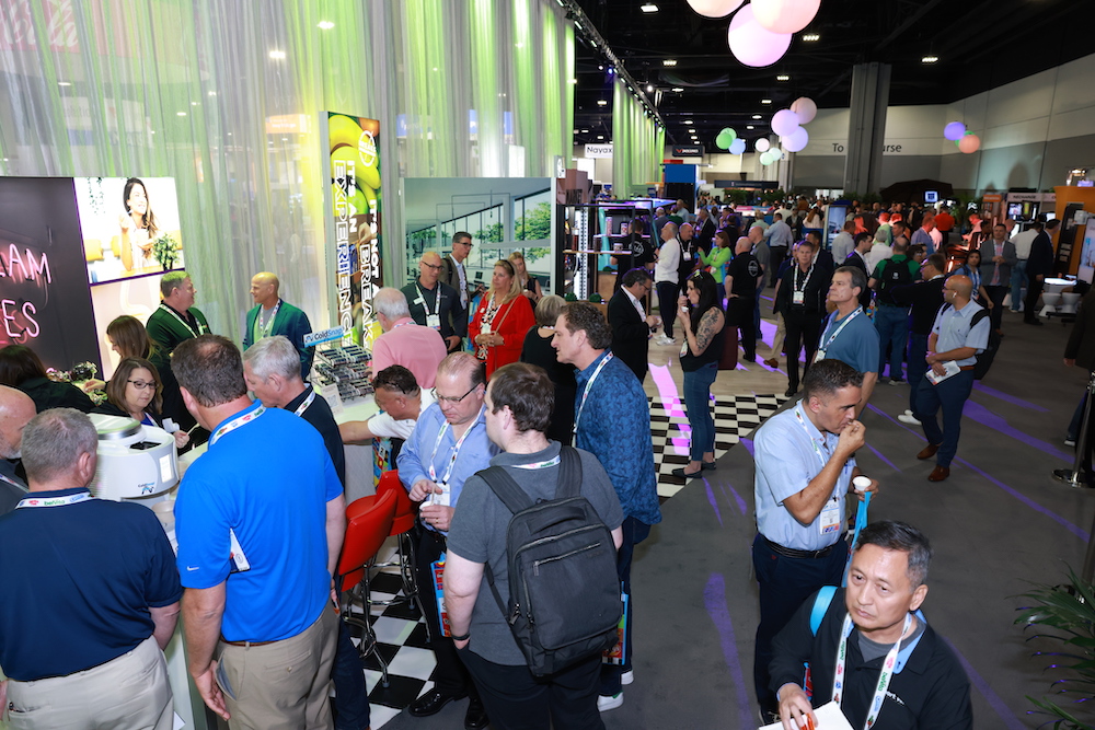 TradeshowLogic's tweet image. @NAMAvending has brought together over 4,000 convenience services professionals to source new products and technologies in vending, micro markets and self-service retail for this year’s #TheNAMAShow!

#tradeshowlogic #smarteventsolutions