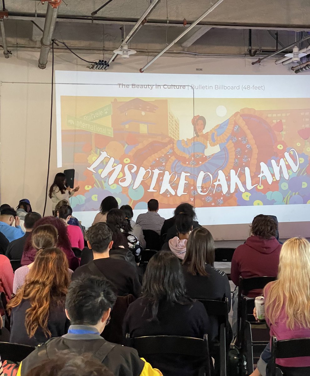 ¡Qué inspirador evento #InspireOakland 2023 + Art Mart! El pasado 9 de mayo, nuestra CEO Carolina Calderón, participó de jurado en esta actividad organizada por #BRIDGEGOOD, donde los creativos en #Oakland, el #ÁreadelaBahía y el norte de #California presentaron sus proyectos.