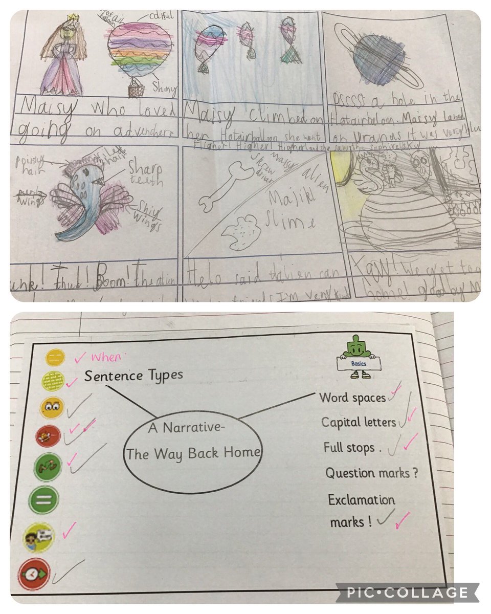 MRPAyear1B's tweet photo. This young lady has embraced the writing process and produced a brilliant story! #year1 @MRPA_English https://t.co/Rz1rmYBUsd