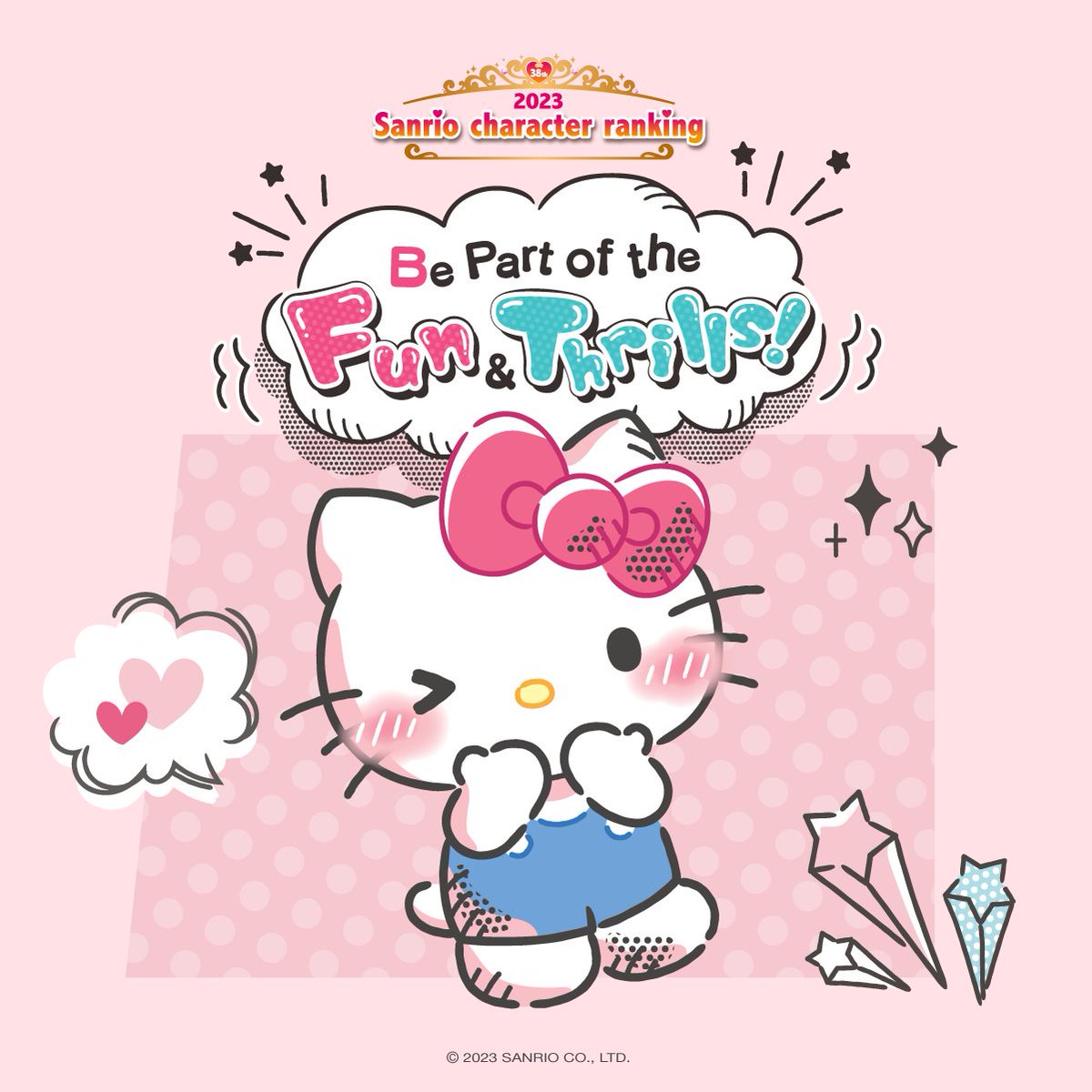 Team Hello Kitty?🏆💕 It’s time to vote for your bestie in the 38th Annual <a href="/sanrio/">Sanrio</a> Character Ranking Contest. Vote now: bit.ly/3VZyEfc #SanrioCharacterRanking