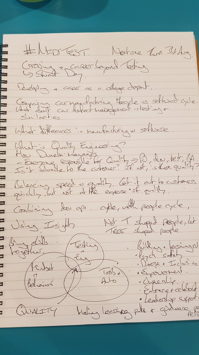 ThePirateTester's tweet image. Some more pics from @QAgile_stu presenting at #MidsTest, where he talked about the different career paths, and how people learn, as well as my notes from his talk.