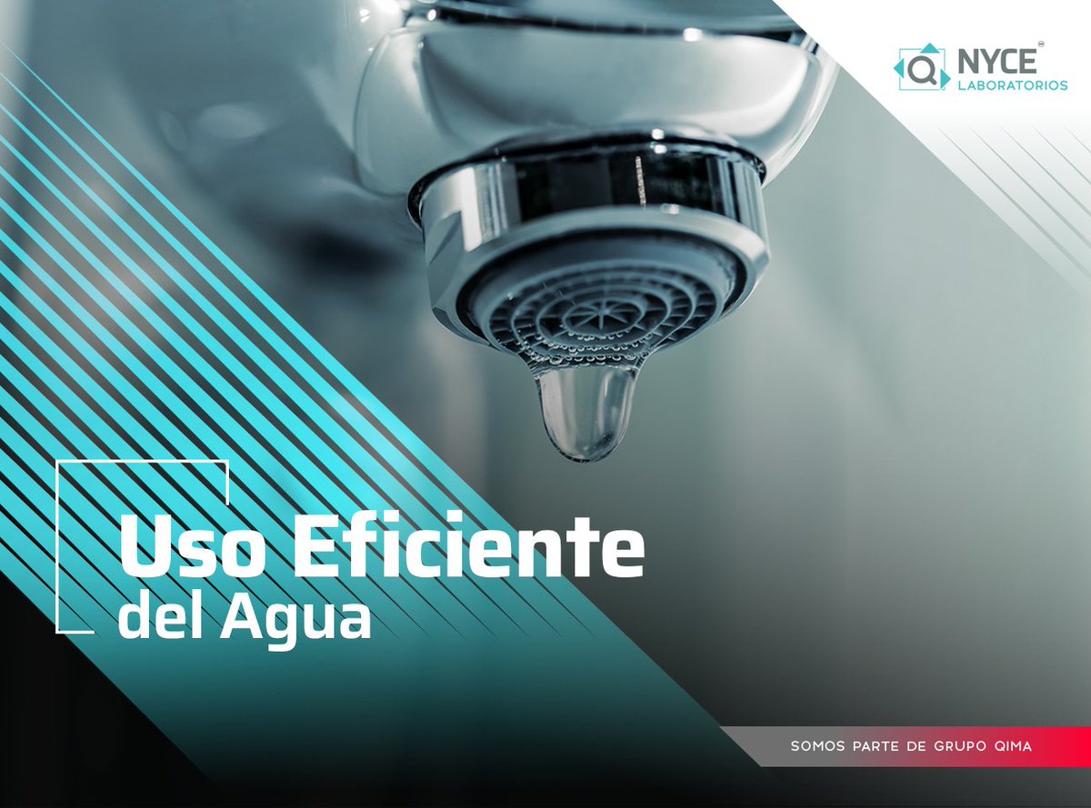 NYCE_MX's tweet photo. Hemos desarrollado las capacidades para realizar las pruebas de laboratorio conforme las NOM, para demostrar el uso eficiente del #agua en productos como:
#Regaderas
#Inodoros
#Válvulas de admisión y descarga
#Grifería
Más información: https://t.co/xyZk58t98r https://t.co/em9djqF7IA