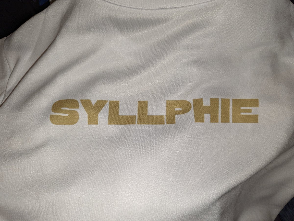 syllphieboy's tweet image. My @GoldenGuardians jersey finally came in! I'm ready to be subbed in at any time UwU #GGWIN #GoGolden