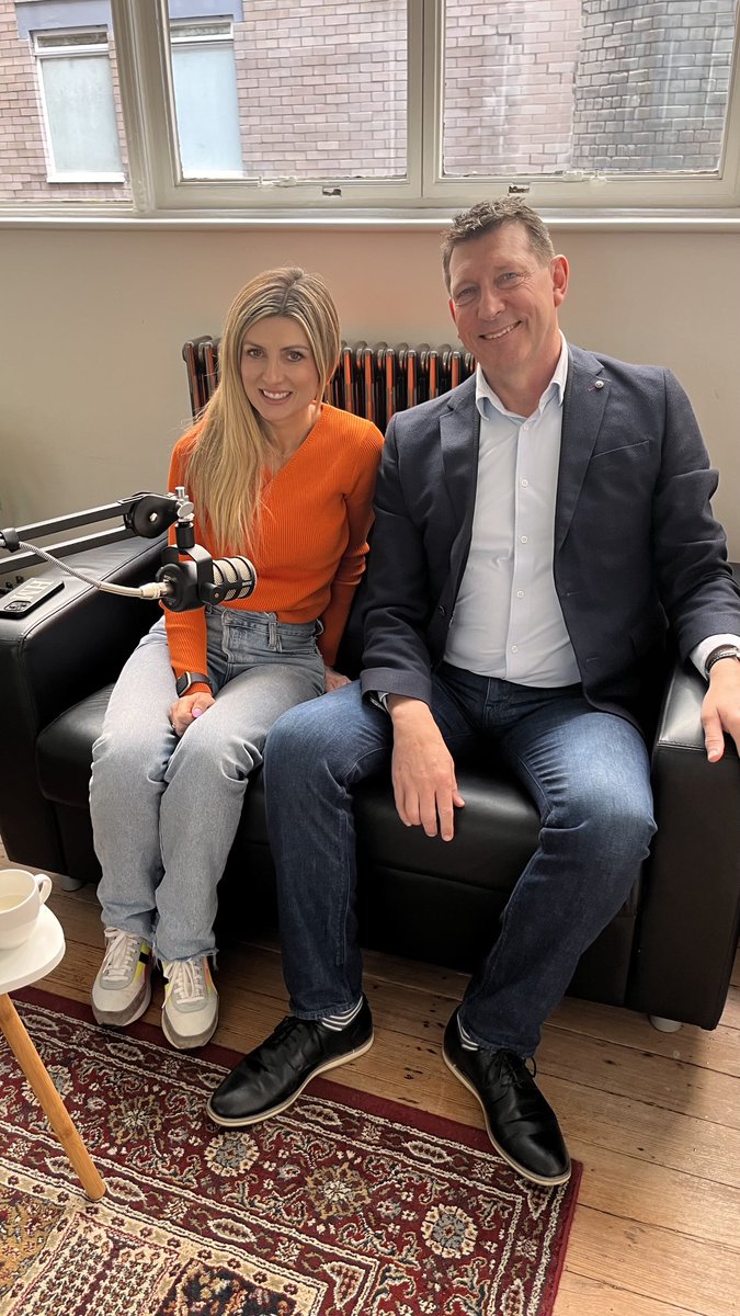 Started to record Season #4 of the ⁦<a href="/DowntownBusines/">Downtown in Business</a>⁩ #DowntownDen podcast which will focus on leaders &amp; Innovators. ⁦<a href="/HollyMoore/">Holly Moore - CEO & Founder</a>⁩ was in sparking form, and you can hear her conversation with me next month on ⁦<a href="/Spotify/">Spotify</a>⁩ and other pod platforms.