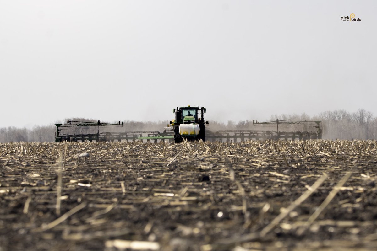 Seeding started May 4th, making that one (very long) week as of today! Everyone is working VERY hard, putting in LONG days and because of that we are nearly 45% done!! We have an amazing crew helping us out!  Teamwork makes the dream work!! #cdnag
