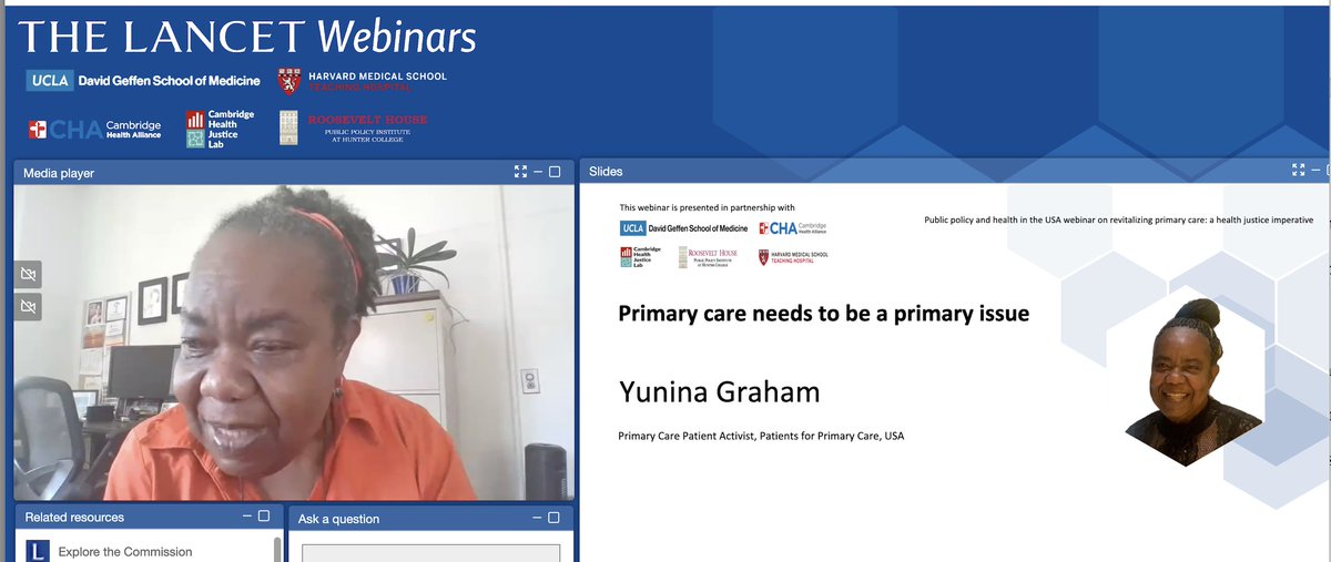 UCSF Dept. of Family & Community Medicine (@ucsffamilymed) on Twitter photo Thrilled to hear <a href="/imYunina/">ninathedialysisdiva</a> from our Family Health Center Patient Advisory Council <a href="/ZSFGCare/">Zuckerberg SF General Hospital & Trauma Center</a>
on today's <a href="/lancet/">tomasz baniak</a> webinar on #primarycare talk about her experience participating in the @UCSFFCMRP residency interviews. Watch Nina's story youtu.be/Ip5KjzZ0MJw <a href="/p4pc/">Pritam</a> #FMRevolution Thrilled to hear <a href="/imYunina/">ninathedialysisdiva</a> from our Family Health Center Patient Advisory Council <a href="/ZSFGCare/">Zuckerberg SF General Hospital & Trauma Center</a>
on today's <a href="/lancet/">tomasz baniak</a> webinar on #primarycare talk about her experience participating in the @UCSFFCMRP residency interviews. Watch Nina's story youtu.be/Ip5KjzZ0MJw <a href="/p4pc/">Pritam</a> #FMRevolution