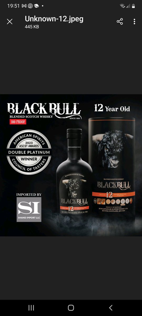 We're proud to stock some amazing award-winners from this week's Ascot Awards. DOUBLE PLATINUM AWARD for <a href="/BlackBullWhisky/">Black Bull Whisky</a> -
With a 50% abv it is a blend of malt &amp; grain with maturation in a refill ex-bourbon American oak hogshead &amp; finish in ex-oloroso European casks.