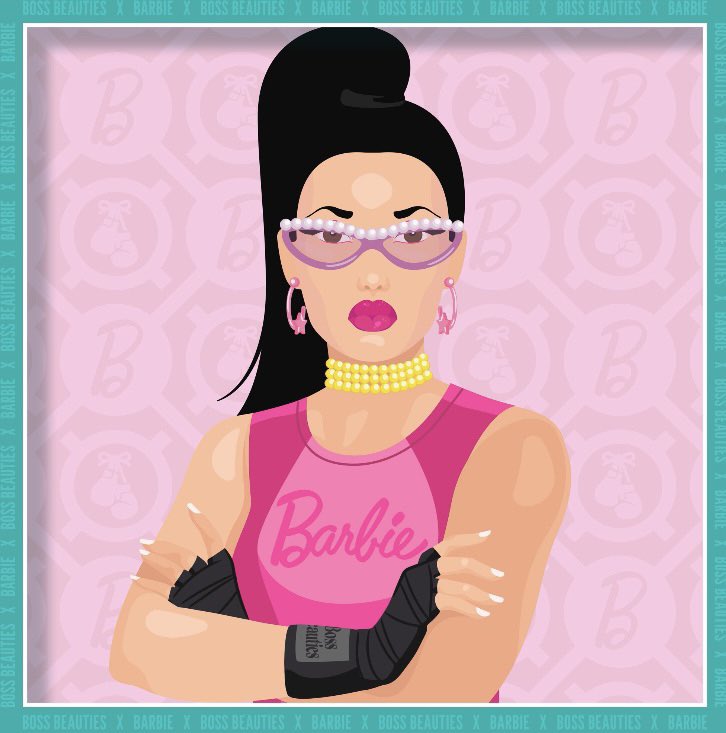 Sometimes it means….Fighting for your passions, your dreams, your purpose to be Everything you want to be!
I got the the fighter…💗 La Luchona
<a href="/BossBeauties/">Boss Beauties</a> <a href="/Barbie/">Barbie</a> 
#BossBeautiesxBarbie