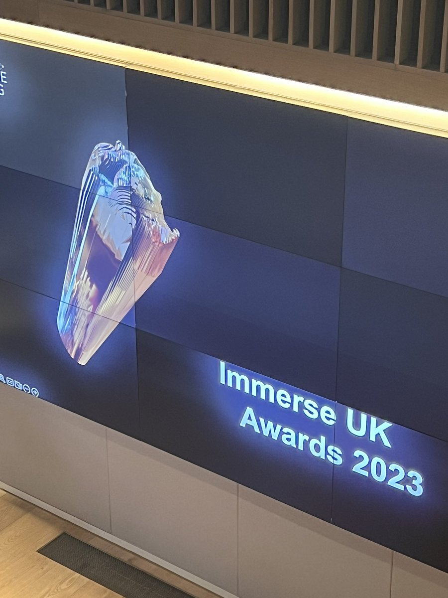 scott_xr's tweet image. Fantastic evening &amp;amp; event yesterday at the inaugural Immerse UK Awards!! Congratulations to all the winners at to @ImmerseUK_  for a organising a great event bringing the XR community together!! #immerseukawards #xruk @Arup #xrawards #xrcommunity