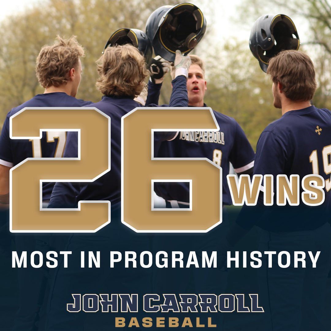 John Carroll Baseball (@jcu_baseball) on Twitter photo 