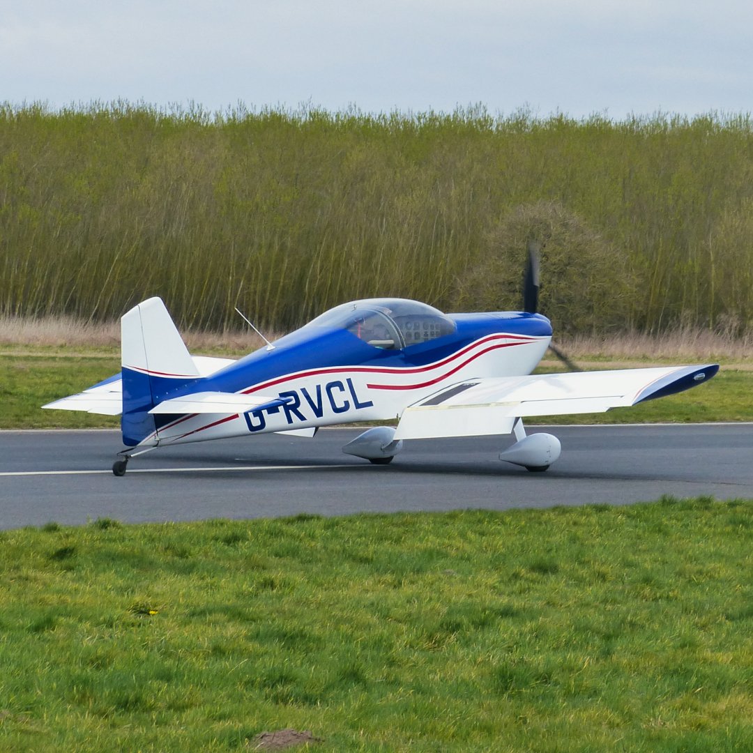 Van's RV-6 G-RVCL arriving at Sandtoft Airfield from Rufforth Airfield West 4.3.23.

#vansaircraft #vansairforce #vansrv6 #rv6 #taildragger