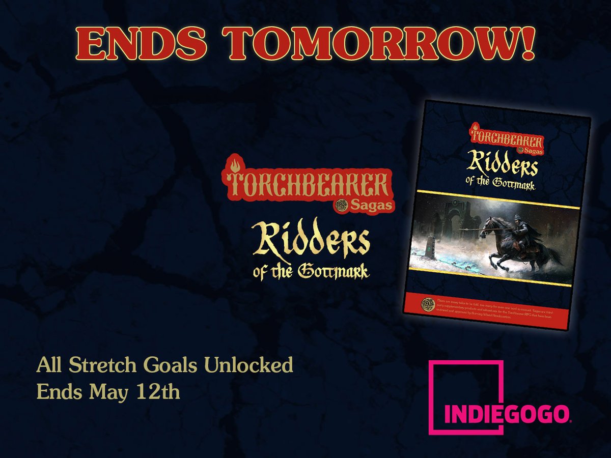 TheChalkHorse's tweet photo. Last call to join the adventuring party for Ridders of the Gottmark. Ends tomorrow!
https://t.co/FMOaxcuHYe https://t.co/4vnerLsp5x