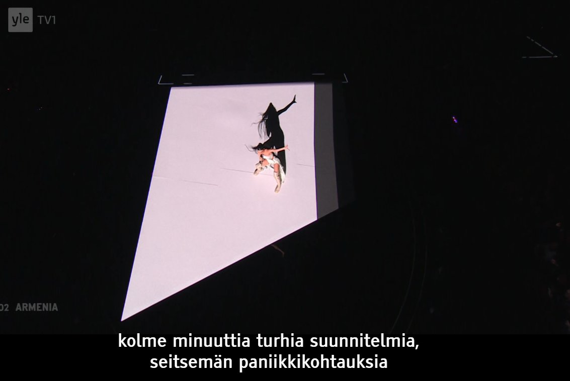 nastynapalm's tweet photo. Minä selittämässä miks olin taas myöhässä #euroviisut https://t.co/8uG74G8UyP