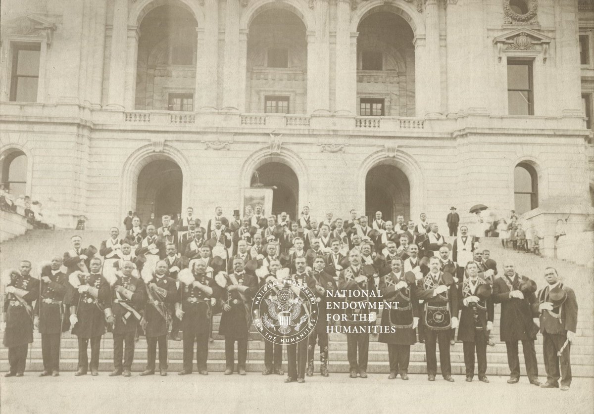 Hallie Q. Brown Community Center just received an <a href="/NEHgov/">National Endowment for the Humanities</a> grant! neh.gov/news/neh-annou… #NEHGrant

Fraternity at the Minnesota Capitol, circa 1910