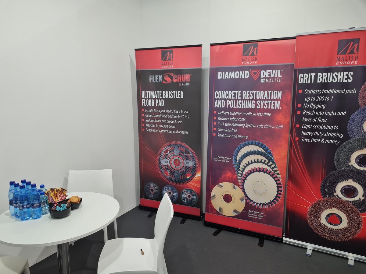MalishCorp's tweet photo. Thanks to everyone who visited our booth at the @ISSAPULIREnet Show. It was great and are ready to follow up with you. Just get in touch with us by emailing infoeurope@malish.com.

#issapulire2023 #tradeshow #cleaning #issapulire https://t.co/QNQSiWeIDR