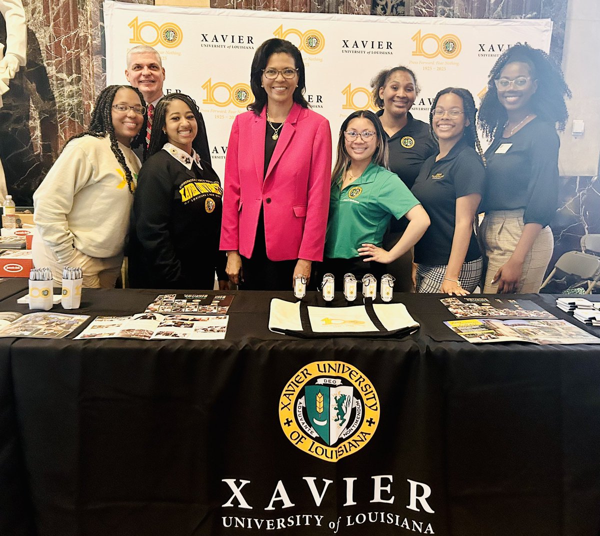 Xavierites! We had awesome time at #LAICUDay at the State Capitol! We were proud to showcase the positive impact that #XULA has on higher education in the state of Louisiana!