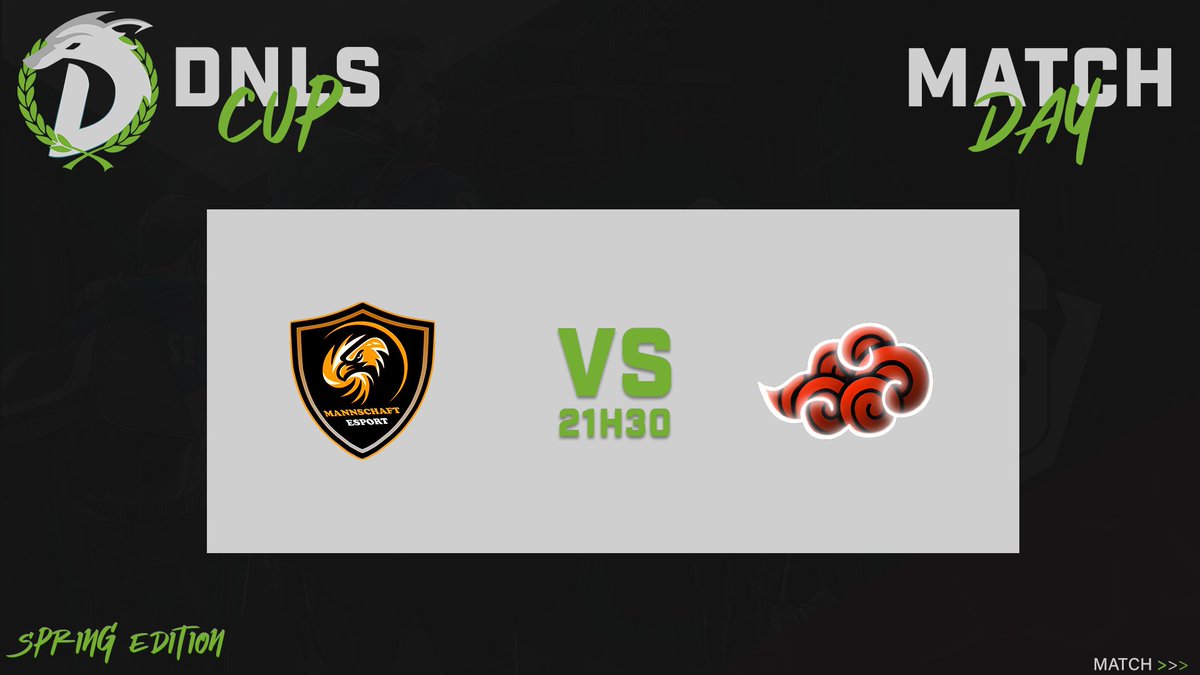 🏆 DNLS League | Spring edition 🏆

PLAYOFF - Semi-finals 

🗓 Tonight
🕓 21h30 (CET)

@MannschaftR6 🆚️ @outsouki

🎙 <a href="/GameAnge/">ANGE NOIR GAME</a>
🔗 twitch.tv/angenoirgame?s…

GLHF aux deux équipes ! 💪

#DNLSCUP