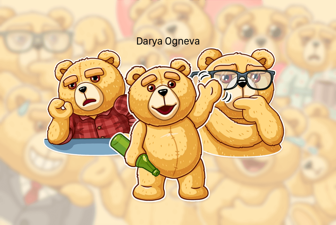 artlionapp's tweet photo. FREE fan stickers featuring the teddy bear character from Seth MacFarlane's satirical comedy #TED &amp; #Ted2 © @UniversalPics 🐻Author: Darya Ogneva.

link: https://t.co/0cEdanYVvR

#movie #stickers #stickershop #stickerart #wasticker #makeprivacystick #whatsapp #signal #imessage https://t.co/TunZLEFKfm