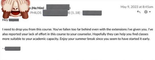 BadProfessors tweet picture