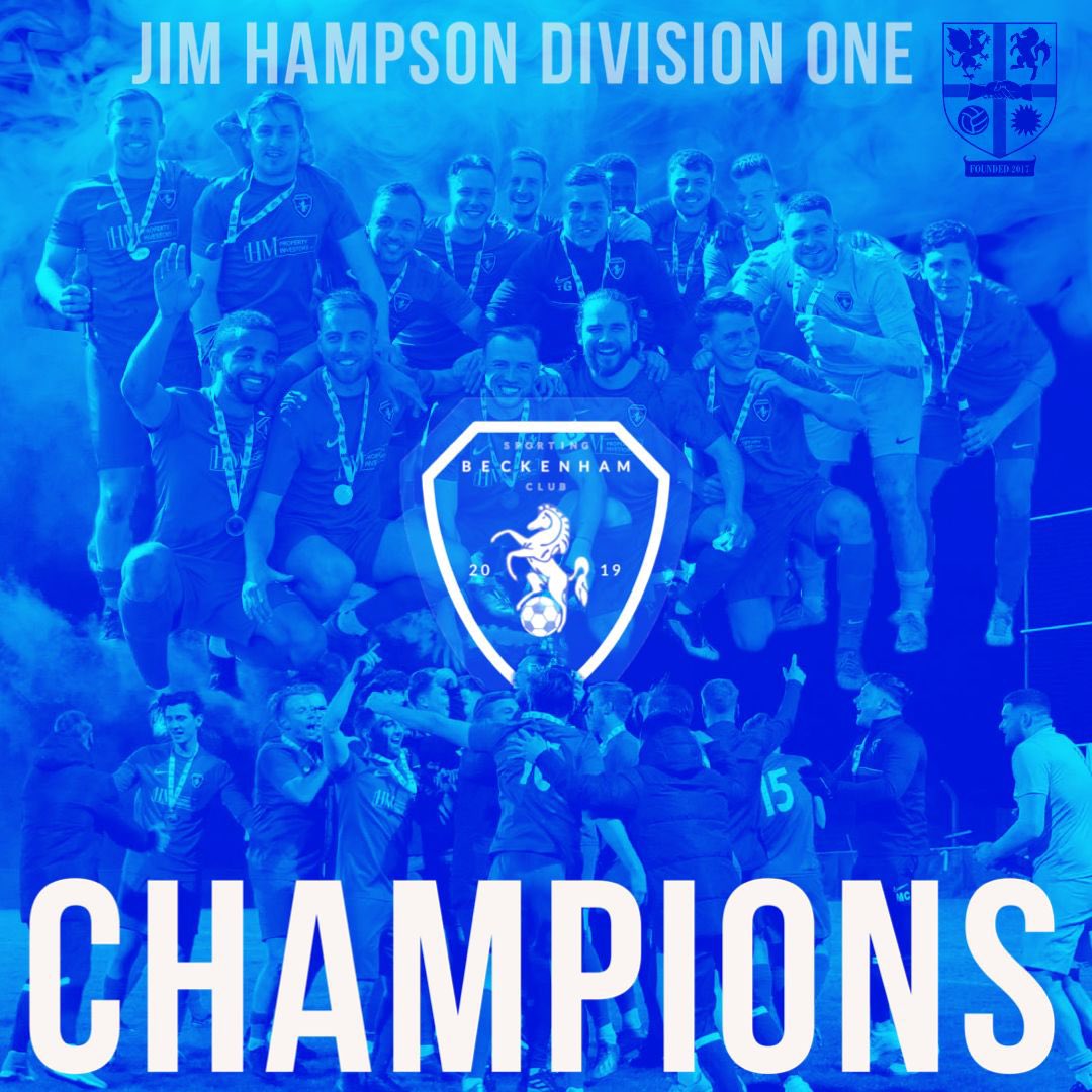 sportclubbeck's tweet image. LEAGUE WINNERS🏆 
3 games left to play but we are crowned Jim Hampson Division One champions❗️
On top of our EJC &amp;amp; QMC success, it’s been a fantastic league campaign and hopefully can finish it unbeaten 🙏 @BASLFL @SELKGrassroots