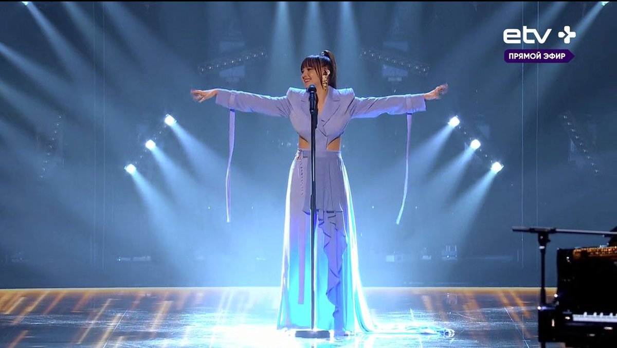 eurovis's tweet photo. #Alika #Milova - #Bridges
#Estonia #Eurovision2023 Semi-final 2 https://t.co/UMyFw0KUun
